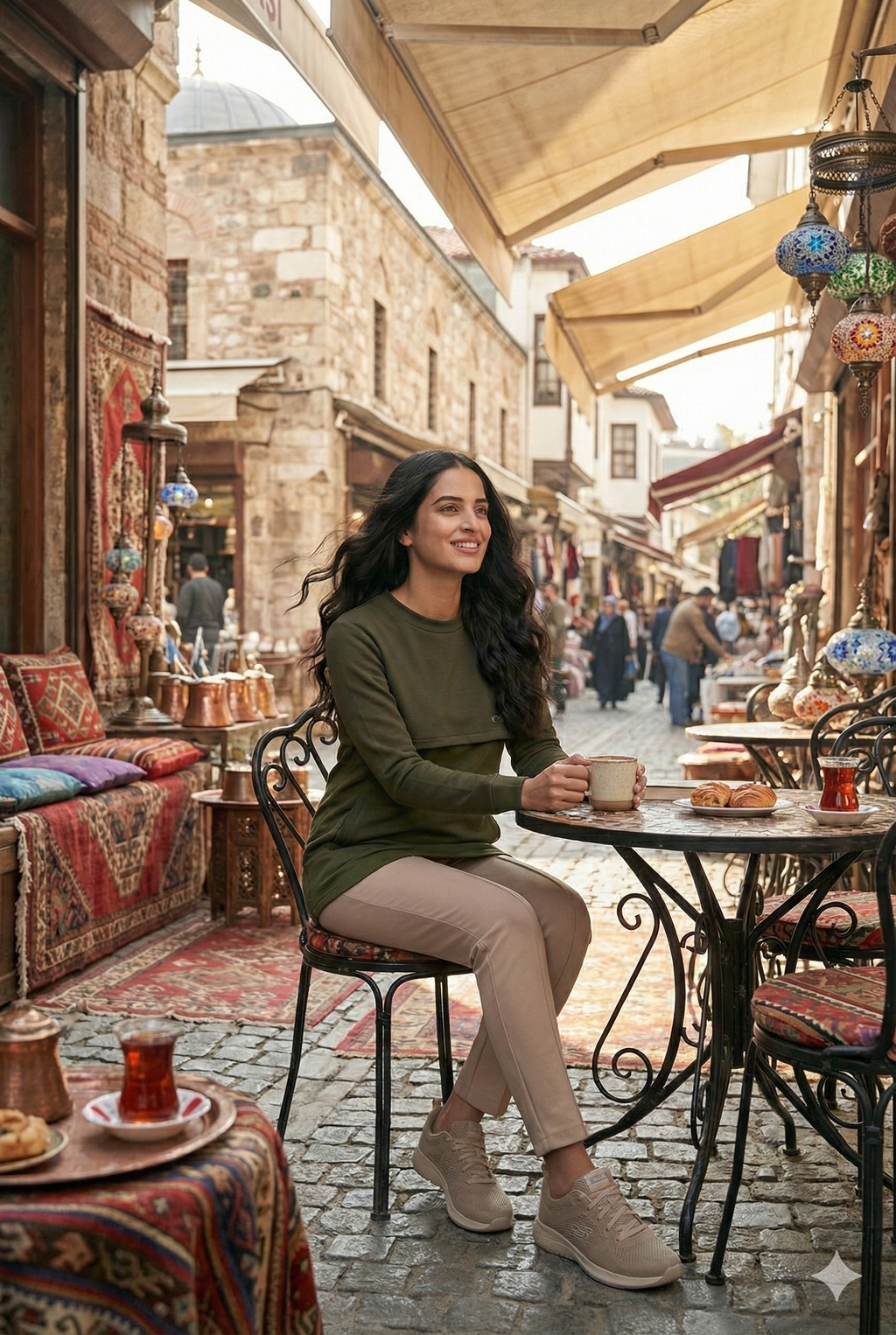 Forest Play - Modest Athleisure tunic