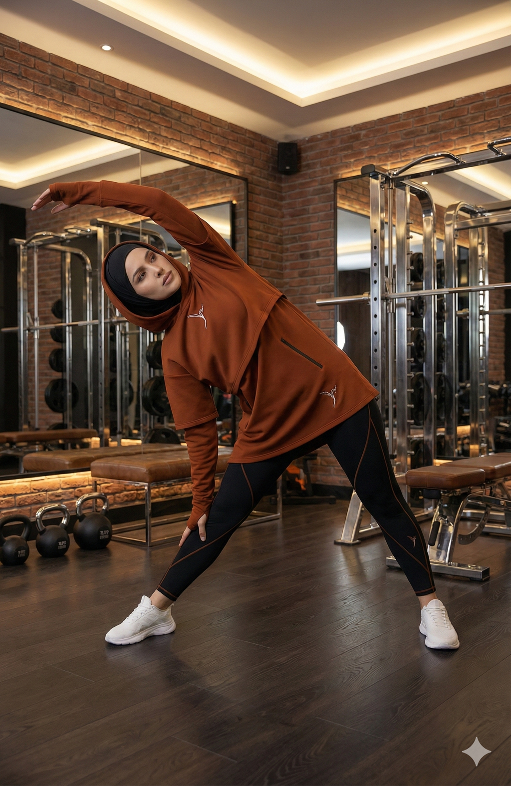 Rythm - athleisure hooded top